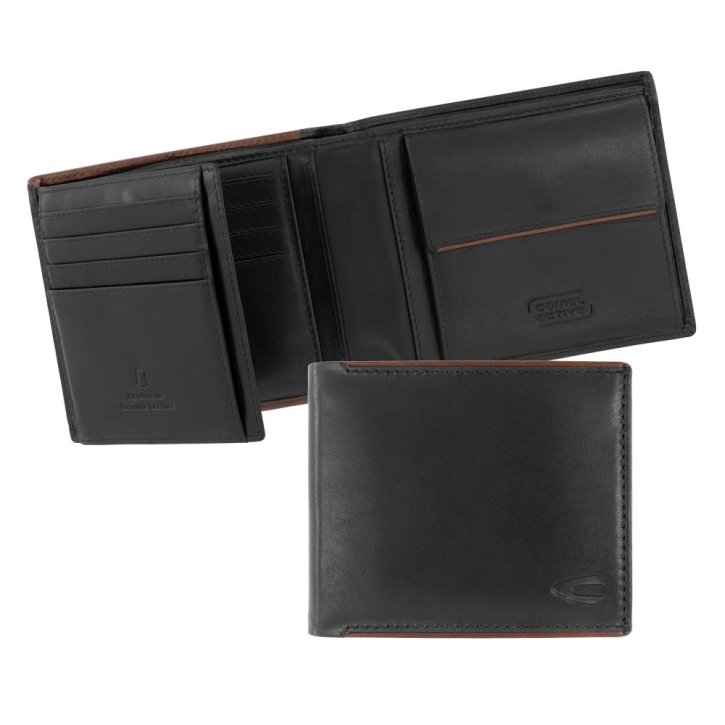 CAMEL ACTIVE CRUISE horizontal wallet black